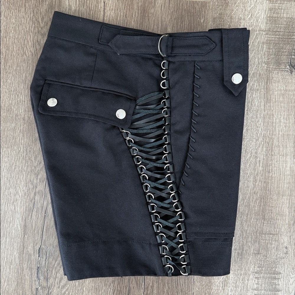 Isabel Marant Dorian Lace-Up Shorts - Picture 4 of 10